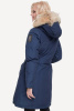 Пуховое пальто Charlotte (Женский; XS; Navy)